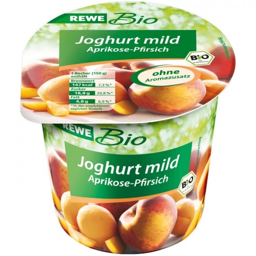 Joghurt mild Aprikose-Pfirsich, Dezember 2017