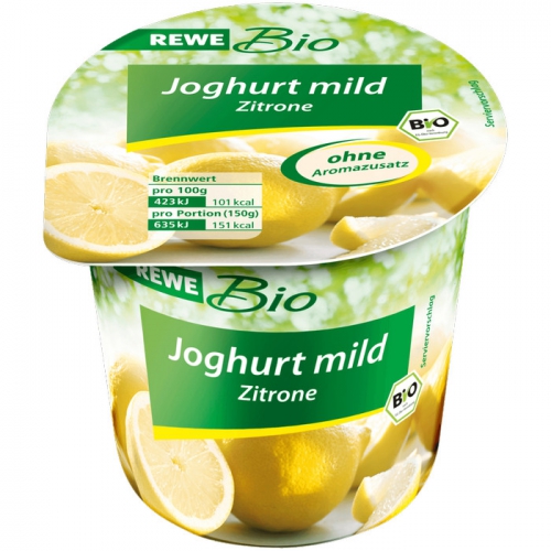 Joghurt mild Zitrone, Januar 2018