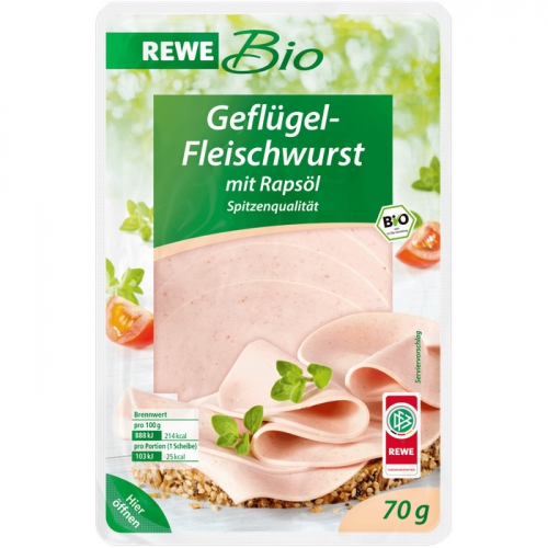 Geflügel-Fleischwurst, Februar 2017
