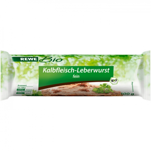 Kalbfleisch-Leberwurst, Februar 2017