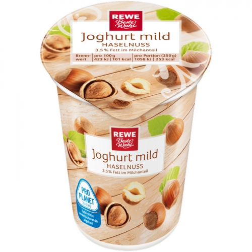 Joghurt mild Haselnuss, Dezember 2017
