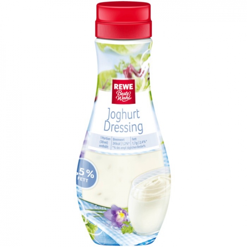 Joghurt-Dressing, fettreduziert, Dezember 2017