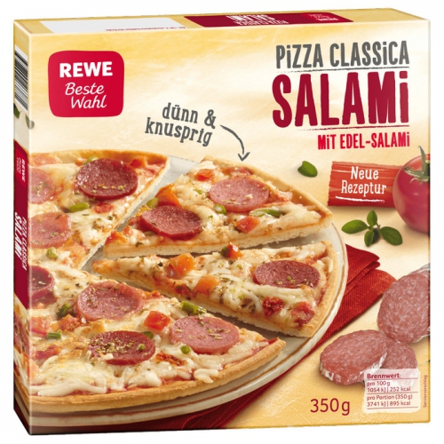Pizza Classica Salami, Mai 2017