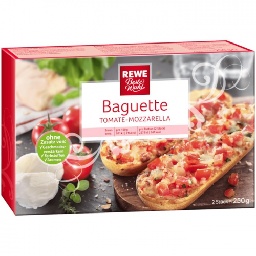 Baguette Tomate-Mozzarella, November 2017