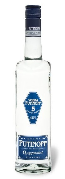 Vodka Putinoff Platinum 40 Vol.-%, Juni 2017