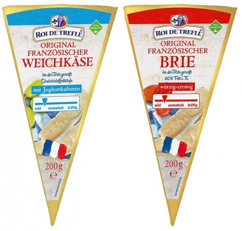 Original französischer Brie, M�rz 2023