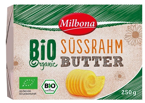 Bio-Süßrahm-Butter, Juli 2017