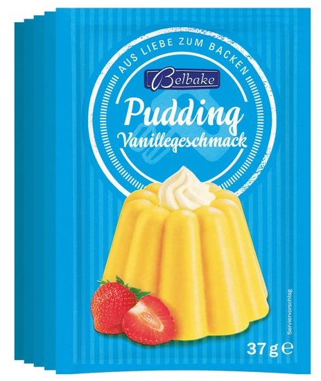 Puddingpulver Vanillegeschmack, Juni 2017