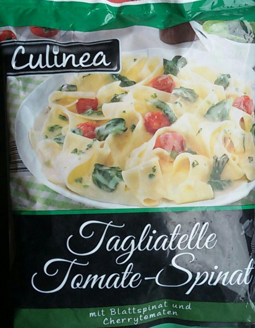 Tagliatelle Tomate-Spinat, Juni 2017