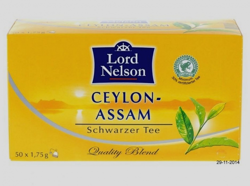 Ceylon-Assam Tee, November 2014