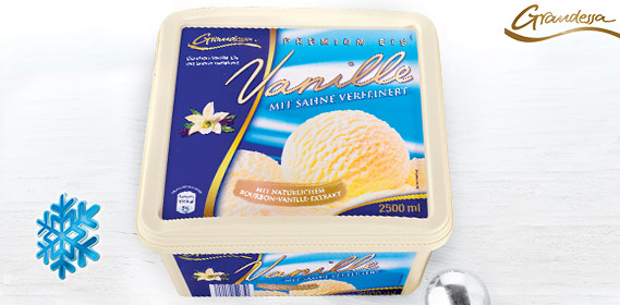 Eisschale / Premium Eis Vanille, Juni 2012