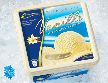 Eisschale / Premium Eis Vanille, Mai 2013