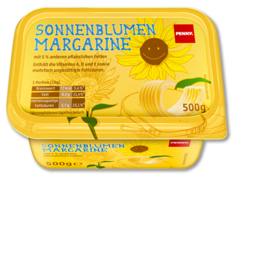 Sonnenblumen-Margarine, April 2016