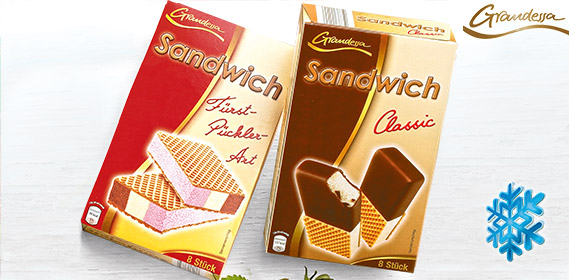 Sandwich Eis, 8x 90 ml, Mai 2012