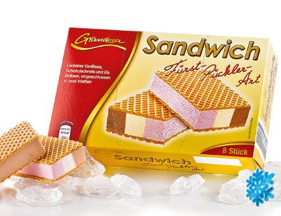 Sandwich Eis, 8x 90 ml, Juni 2014