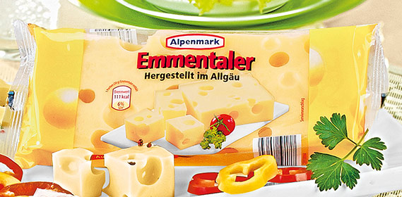 Emmentaler Käse, am Stück, Januar 2011