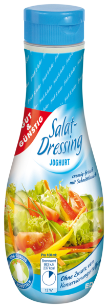 Salat-Dressing, Joghurt, Januar 2018