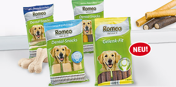 Hunde-Dental-Snacks oder Gelenk-Fit, Oktober 2011