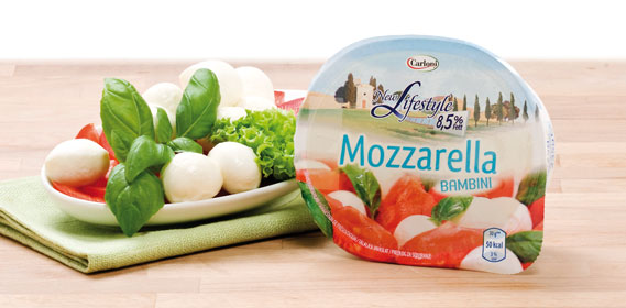 Mozzarella Bambini, 45 % F.i.T., Februar 2012