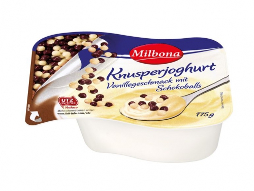 2-Kammer Knusperjoghurt Vanille mit Schokoballs, Oktober 2017