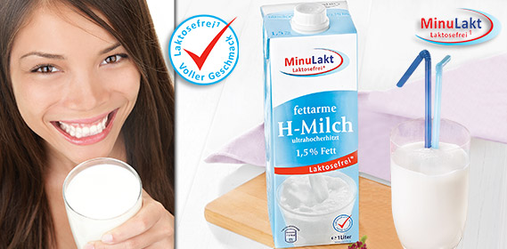 Fettarme H-Milch, laktosefrei, 1,5 % Fett, Januar 2012