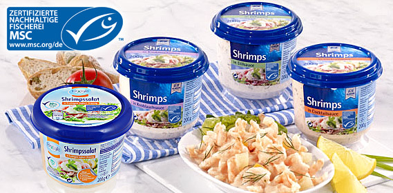 Shrimps-Salat, Mai 2012