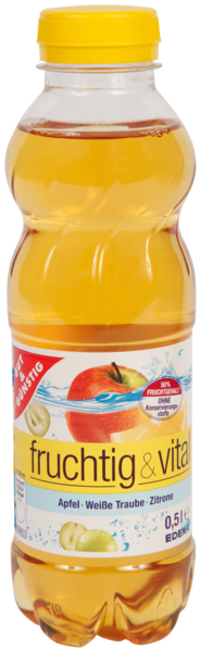fruchtig & vital Apfel Traube Zitrone, Dezember 2017