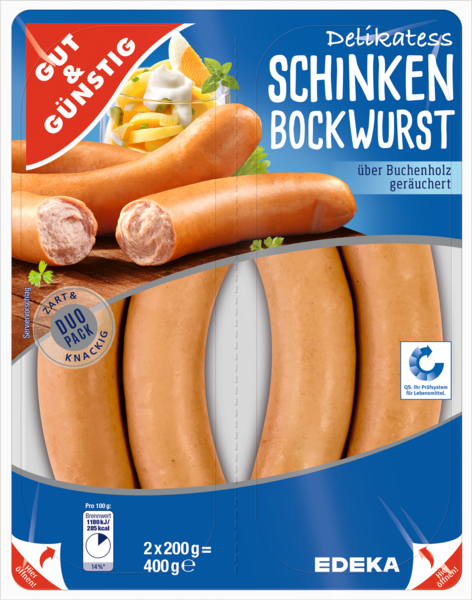 Schinken Bockwurst, Dezember 2017