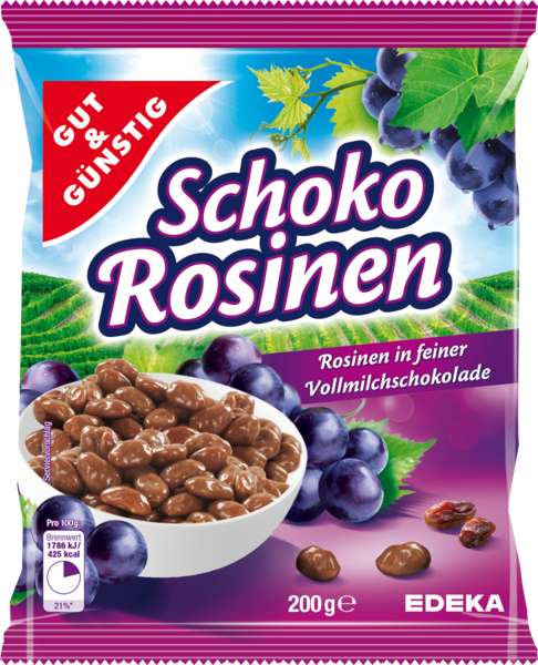 Schoko-Rosinen, Januar 2018