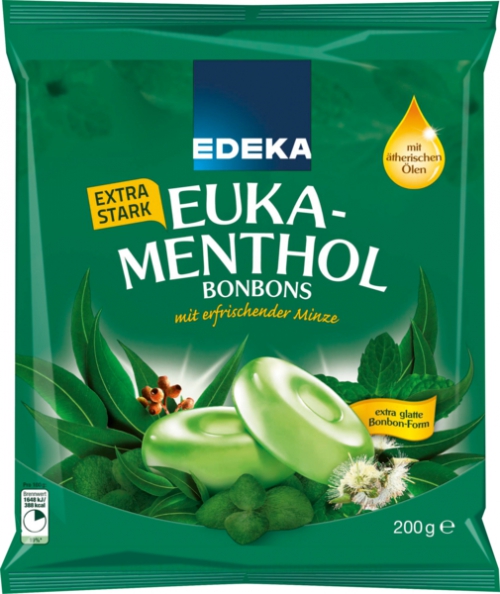 Euka-Menthol Bonbons, Januar 2018