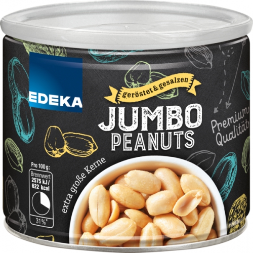 Jumbo-Peanuts, Januar 2018