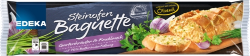 Steinofenbaguette Gartenkräuter & Knoblauch, Dezember 2017