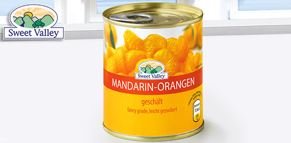 Mandarin-Orangen, August 2012
