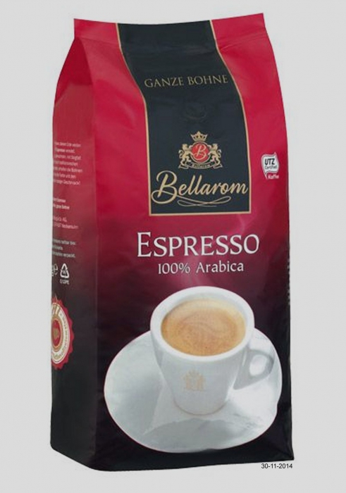 Caffe Espresso "Ganze Bohne", Dezember 2014