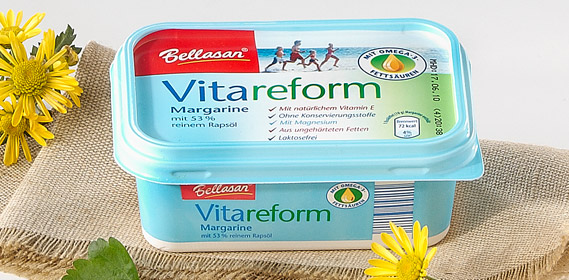 Vitareform Dreiviertelfett-Margarine 60 %, Juli 2010