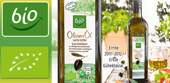Oliven-Öl, nativ extra, Mai 2012