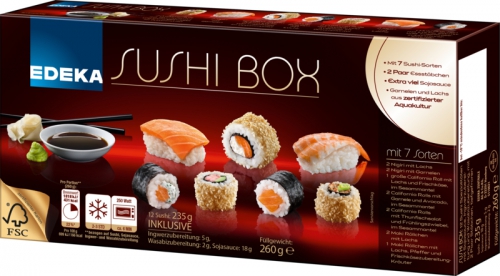 Sushi-Box, Dezember 2017