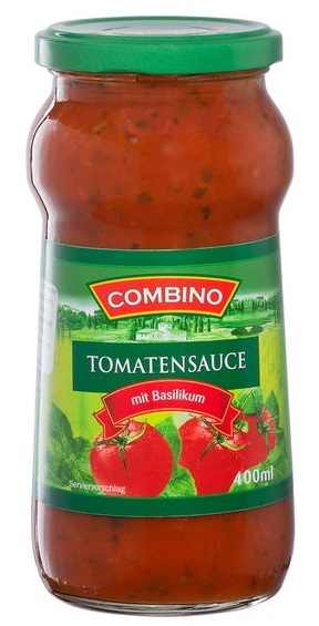Tomatensauce mit Basilikum, Juli 2017