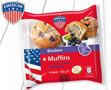 Muffins, 4x 90g, Juli 2014