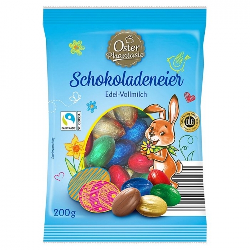 Schokoladeneier, Edel-Vollmilch, Mrz 2023