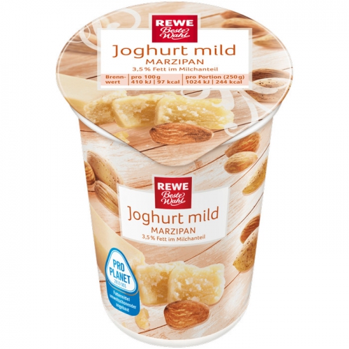 Joghurt mild Marzipan, Dezember 2017
