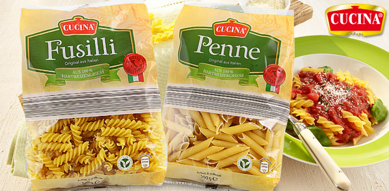 Penne, Spaghetti oder Fusilli, Juni 2012