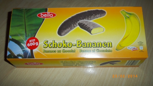 Schoko-Bananen, Februar 2014