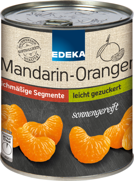 Mandarin-Orangen, Januar 2018