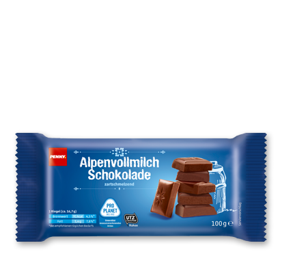 Alpenvollmilchschokolade, M�rz 2016