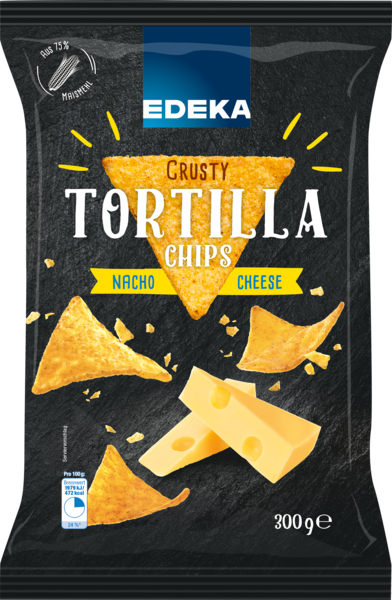 Tortilla Chips Nacho Cheese, Januar 2018