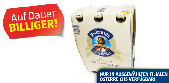 Premium Weißbier, 6 x 0,5 l, Mai 2012