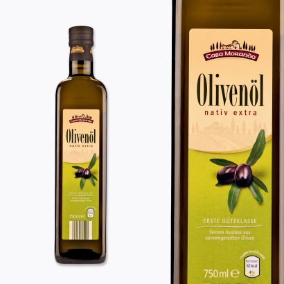 Olivenöl, extra vergine, kaltgepresst, Oktober 2013