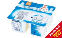 Probiotischer fettarmer Joghurt, 4 x 150 g, Juni 2012