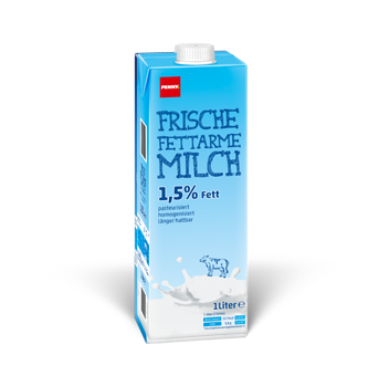 Frische fettarme Milch, 1,5 % Fett, November 2012